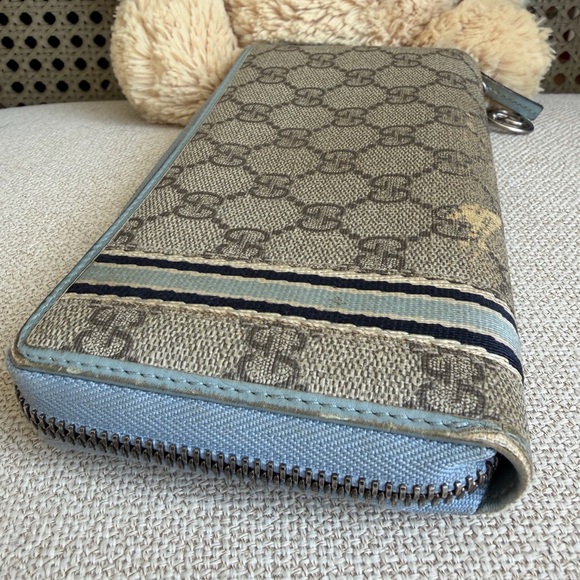 Gucci GG Canvas Zippy Wallet with COA - Picture 16 of 16